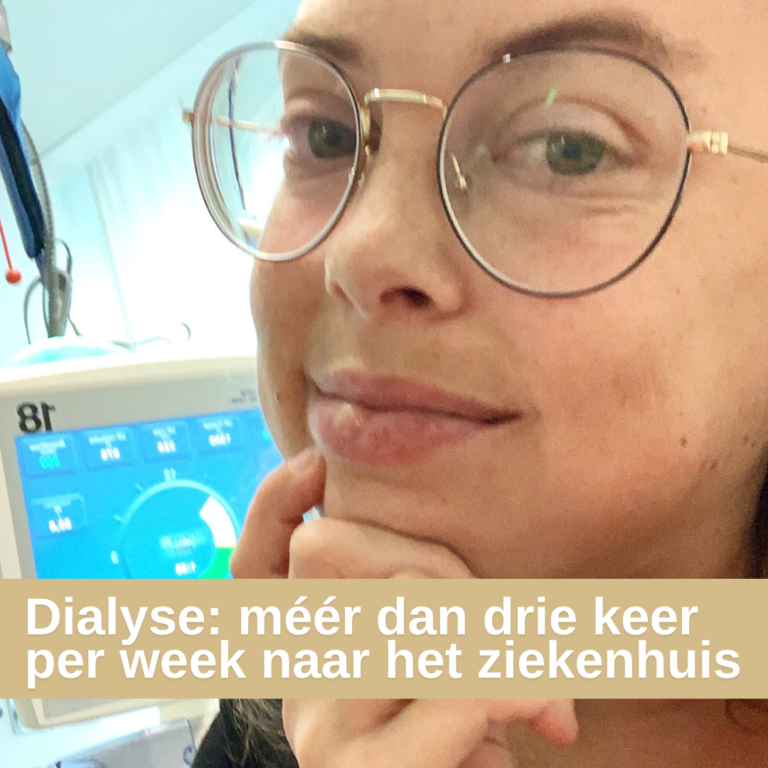 Dialyse: méér dan drie keer per week naar het ziekenhuis